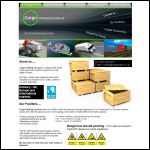 Screen shot of the Cargo Packing Services website.