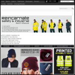 Screen shot of the Reincarnate Safety website.