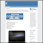 Screen shot of the Compudos website.