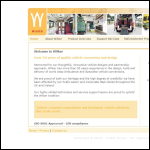 Screen shot of the Wilker U K Ltd website.