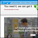Screen shot of the Bnr Computer Services Ltd website.