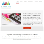 Screen shot of the C21 Accounting and Payroll Solutions website.