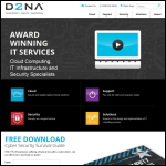Screen shot of the D2 Network Associates website.