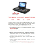 Screen shot of the Etray Ltd website.