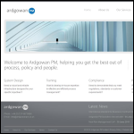 Screen shot of the Ardgowan Pm Ltd website.