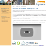 Screen shot of the Drystone Property Care Ltd website.