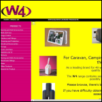 Screen shot of the W 4 Ltd website.