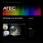 Screen shot of the Atec Imaging website.