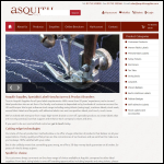 Screen shot of the Asquith Supplies website.