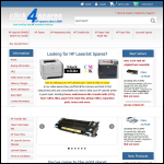 Screen shot of the Affirmative Ltd (T/a Click4spares) website.