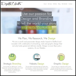 Screen shot of the Digital Arts Uk Web & Graphic Design website.