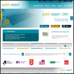 Screen shot of the Gold-Vision website.
