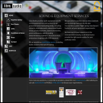 Screen shot of the Libra Audio website.