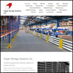 Screen shot of the Wigan Storage Systems Ltd website.
