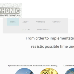 Screen shot of the Euphonic Uk Ltd website.