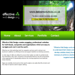 Screen shot of the Datcom Solutions Ltd website.