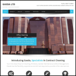 Screen shot of the Gasda Ltd website.