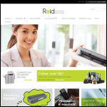 Screen shot of the Reid Business Machines Ltd website.