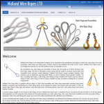 Screen shot of the Mitchells Industries Ltd website.