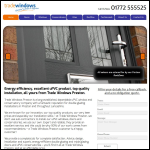 Screen shot of the Trade Windows (Preston) Ltd website.
