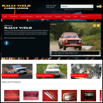 Screen shot of the Rally Weld Fabrications website.