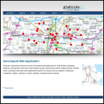 Screen shot of the Graticule website.