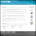 Screen shot of the Technica Projects Ltd website.