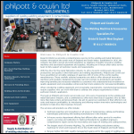 Screen shot of the Philpott & Cowlin Ltd website.