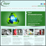 Screen shot of the Colspar Environmental Services Ltd website.