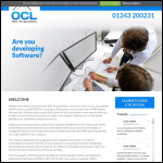 Screen shot of the Oldland Consulting Ltd website.