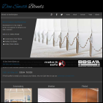 Screen shot of the Don Smith Blinds Ltd website.