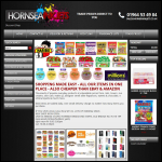 Screen shot of the Hornsea Inkjet Supplies website.