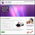 Screen shot of the Atlantic Tech Services Ltd website.