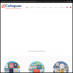 Screen shot of the Cotopaxi Ltd website.