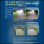 Screen shot of the Thanet Patio & Driveway Cleaning website.