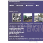 Screen shot of the WJW Engineers website.