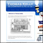 Screen shot of the Thomas Kelly & Co Ltd website.