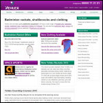Screen shot of the Yehlex (UK) website.