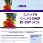 Screen shot of the Tolbest Ltd website.