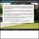 Screen shot of the Michael Smith Designers in Architecture Ltd website.