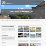 Screen shot of the John Brooke & Sons Ltd website.
