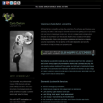 Screen shot of the Earls Barton Locksmiths website.