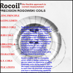 Screen shot of the Rocoil Ltd website.