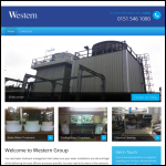 Screen shot of the Western Environmental Ltd website.