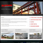 Screen shot of the Allround Engineering Ltd website.