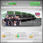 Screen shot of the Trans Movers Ltd website.