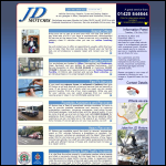 Screen shot of the JD Motors website.