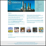 Screen shot of the Emmons Engineering Ltd website.
