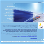 Screen shot of the Jackson Associates It website.