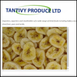 Screen shot of the Tantivy Produce Ltd website.